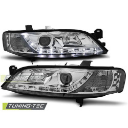 TUNING-TEC fari anteriori (DRL) per OPEL VECTRA B 11.95-12.98 (H1), cromo