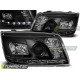 TUNING-TEC fari anteriori (DRL) per VW BORA 09.98-05.05 (H1), nero, V1