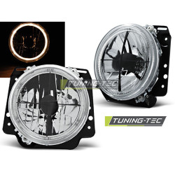 FARI ANGEL EYES CROMO per VW GOLF II 2 08.83-08.91