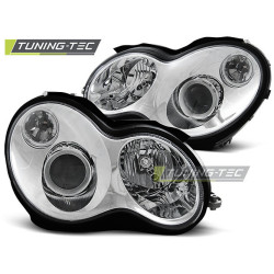 FARI CROMO per MERCEDES W203 C-KLASA 07.00-03.04
