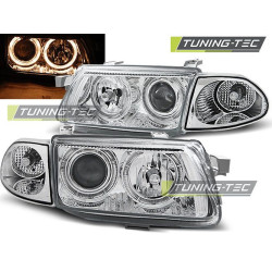 FARI OPEL ASTRA F 09.94-08.97 ANGEL EYES CHROME