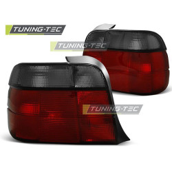 TUNING-TEC fanali posteriori per BMW E36 12.90-08.99 COMPACT, rosso-fumé, V1