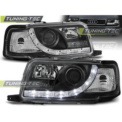 FARI DAYLIGHT NERO per AUDI 80 B4 09.91-04.96