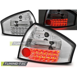 TUNING-TEC fanali posteriori a LED per AUDI A6 05.97-.05.04, cromo