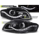Fari TUNING-TEC fari anteriori (DRL) per AUDI A4 B7 11.04-03.08 (H9), nero, V1 | race-shop.it