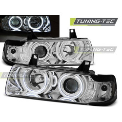 FARI ANGEL EYES CCFL CHROME per BMW E36 12.90-08.99 S/C/T