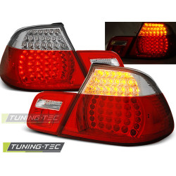 LED FANALI POSTERIORI ROSSO BIANCO per BMW E46 04.99-03.03 CABRIO