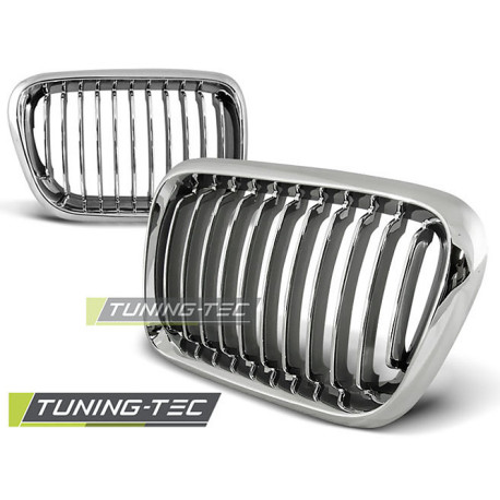Body kit e accessori visivi TUNING-TEC griglia per BMW E36 10.96-08.99, cromo | race-shop.it