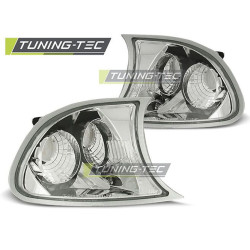 INDICATORI DI DIREZIONE ANTERIORI CHROME per BMW E46 04.99-08.01 COUPE