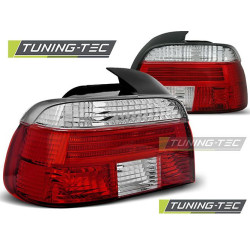 TUNING-TEC fanali posteriori per BMW E39 09.95-08.00 (LIMOUSINE), rosso-bianco, V2