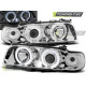 Fari TUNING-TEC fari anteriori (Angel Eyes) per BMW E38 06.94 - 08.98 (H1), cromo | race-shop.it