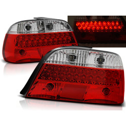 TUNING-TEC fanali posteriori a LED per BMW E38 06.94-07.01, rosso-bianco, V1