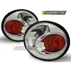 TUNING-TEC fanali posteriori per VW NEW BEETLE 10.98-05.05 (HATCHBACK, CABRIO, senza omologazione), cromo