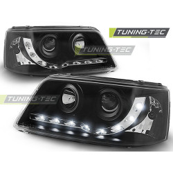 FARI DAYLIGHT NERO per VW T5 04.03-08.09
