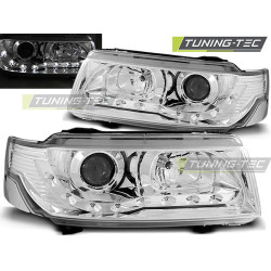 TUNING-TEC fari anteriori (DRL) per VW PASSAT B4 11.93-05.97 (H1), cromo