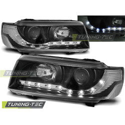 FARI DAYLIGHT NERO per VW PASSAT B4 11.93-05.97