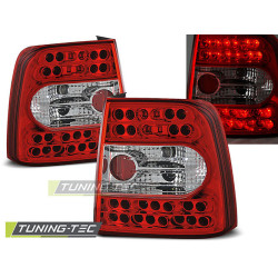 TUNING-TEC fanali posteriori a LED per VW PASSAT B5 11.96-08.00 SEDAN (LIMOUSINE), rosso-bianco