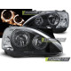 Fari OPEL CORSA C 11.00-09.06 ANGEL EYES NERO | race-shop.it