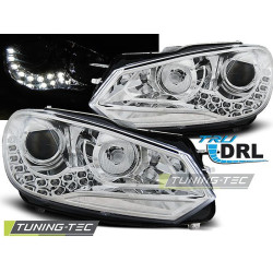 FARI TRUE DRL CHROME per VW GOLF 6 10.08-12