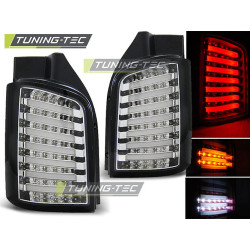 LED FARI POSTERIORI CROMO NERO per VW T5 04.03-09 / 10-15