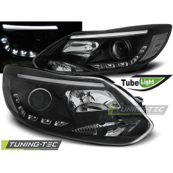 FARI FORD FOCUS MK3 11- 10.14 LUCI A TUBO NERO