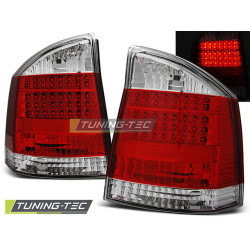 TUNING-TEC fanali posteriori a LED per OPEL VECTRA C SEDAN HB 04.02-08 (HATCHBACK, LIMOUSINE), rosso-bianco