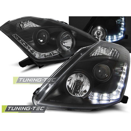 Fari FARI NISSAN 350Z 03-05 D2S DAYLIGHT NERO | race-shop.it