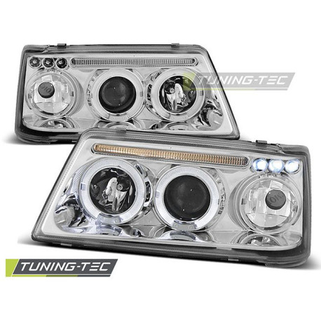Fari FARI PEUGEOT 205 09.83-10.96 ANGEL EYES CHROME | race-shop.it