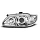 Fari TUNING-TEC fari anteriori (Angel Eyes) per RENAULT MEGANE / SCENIC 96-99 (H1), cromo | race-shop.it
