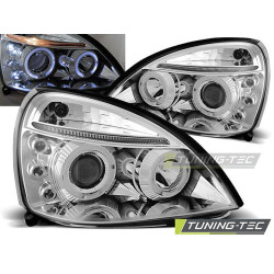 FARI RENAULT CLIO II 06.01-09.05 ANGEL EYES CHROME