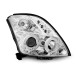 Fari FARI SUZUKI SWIFT 05.05-10 ANGEL EYES CHROME | race-shop.it