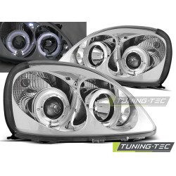TOYOTA YARIS 04.99-09.03 ANGEL EYES CROMO