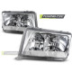 TUNING-TEC fari anteriori per MERCEDES W124 01.85-04.93 (H4), cromo