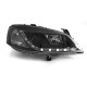 Fari TUNING-TEC fari anteriori (DRL) per OPEL ASTRA G 09.97-02.04 (H1), nero, V2 | race-shop.it
