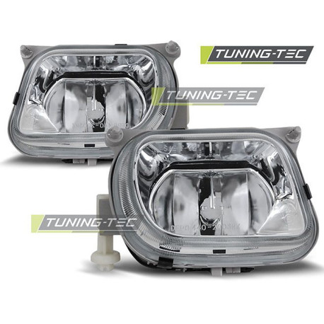 Fari TUNING-TEC fendinebbia per MERCEDES W210 E-KLASA 95-05.99 (LIMOUSINE, TOURING), cromo | race-shop.it
