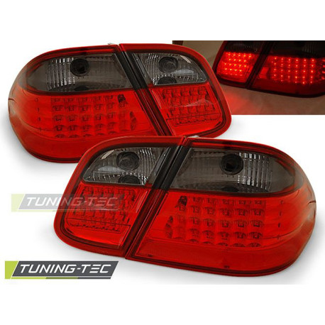 Fari TUNING-TEC fanali posteriori a LED per MERCEDES W208 CLK 03.97-04.02 (COUPE, CABRIO), rosso-fumé | race-shop.it