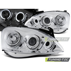 FARI OPEL CORSA C 11.00 - 09.06 ANGEL EYES CHROME