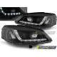 Fari TUNING-TEC fari anteriori (DRL) per OPEL ASTRA G 09.97-02.04 (H1), nero, V1 | race-shop.it