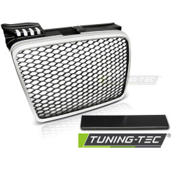 TUNING-TEC griglia (Sport) per AUDI A4 (B7) 11.04-03.08, cromo argento