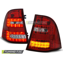 LED FARI POSTERIORI ROSSO BIANCO per MERCEDES W163 ML M-KLASA 03.98- 05