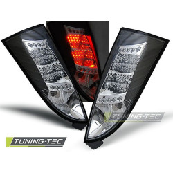 LED FANALI POSTERIORI FORD FOCUS MK1 10.98-10.04 NERO LED