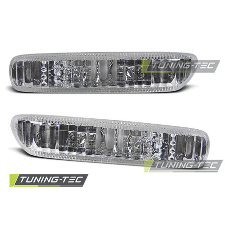 Fari TUNING-TEC frecce laterali per BMW E46, cromo, V2 | race-shop.it