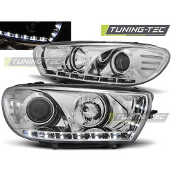 TUNING-TEC fari anteriori (DRL) per VW SCIROCCO 08-04.14 (H7/H1), cromo