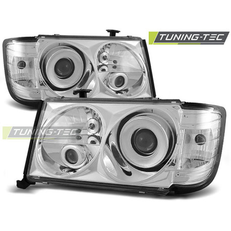 Fari TUNING-TEC fari anteriori per MERCEDES W124 01.85-04.93 (H1), cromo | race-shop.it