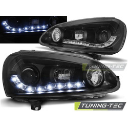 FARI DAYLIGHT NERO per VW GOLF 5