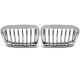 Body kit e accessori visivi TUNING-TEC griglia per BMW E46 05.98-08.01 S/T, cromo | race-shop.it