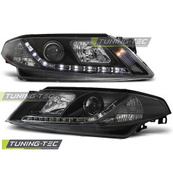 TUNING-TEC fari anteriori (DRL) per RENAULT LAGUNA 2 01-03.05 (H7/H1), nero