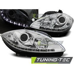 FARI DAYLIGHT CHROME per SEAT LEON ALTEA 09-12