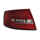 Fari TUNING-TEC fanali posteriori a LED per AUDI A6 C6 SEDAN 04.04-08 7PIN (LIMOUSINE), rosso-bianco | race-shop.it