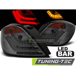 TUNING-TEC fanali posteriori a LED per OPEL ASTRA H 03.04-09 3D, fumé